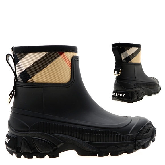 Burberry Ryan Boots House Check Size 37 New - Picture 1 of 9